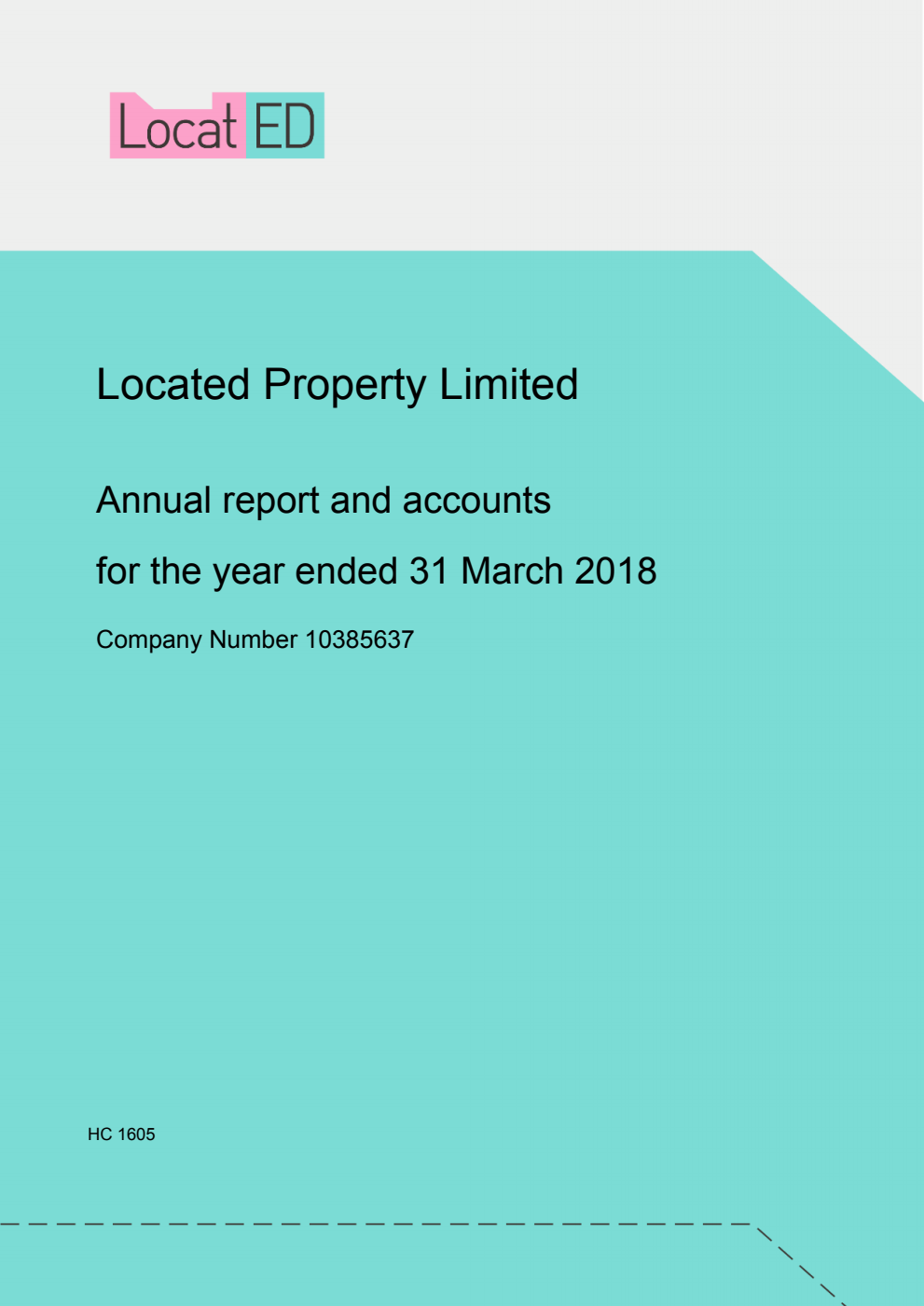 LocatED. Annual report and accounts for the year ended 31 March 2018