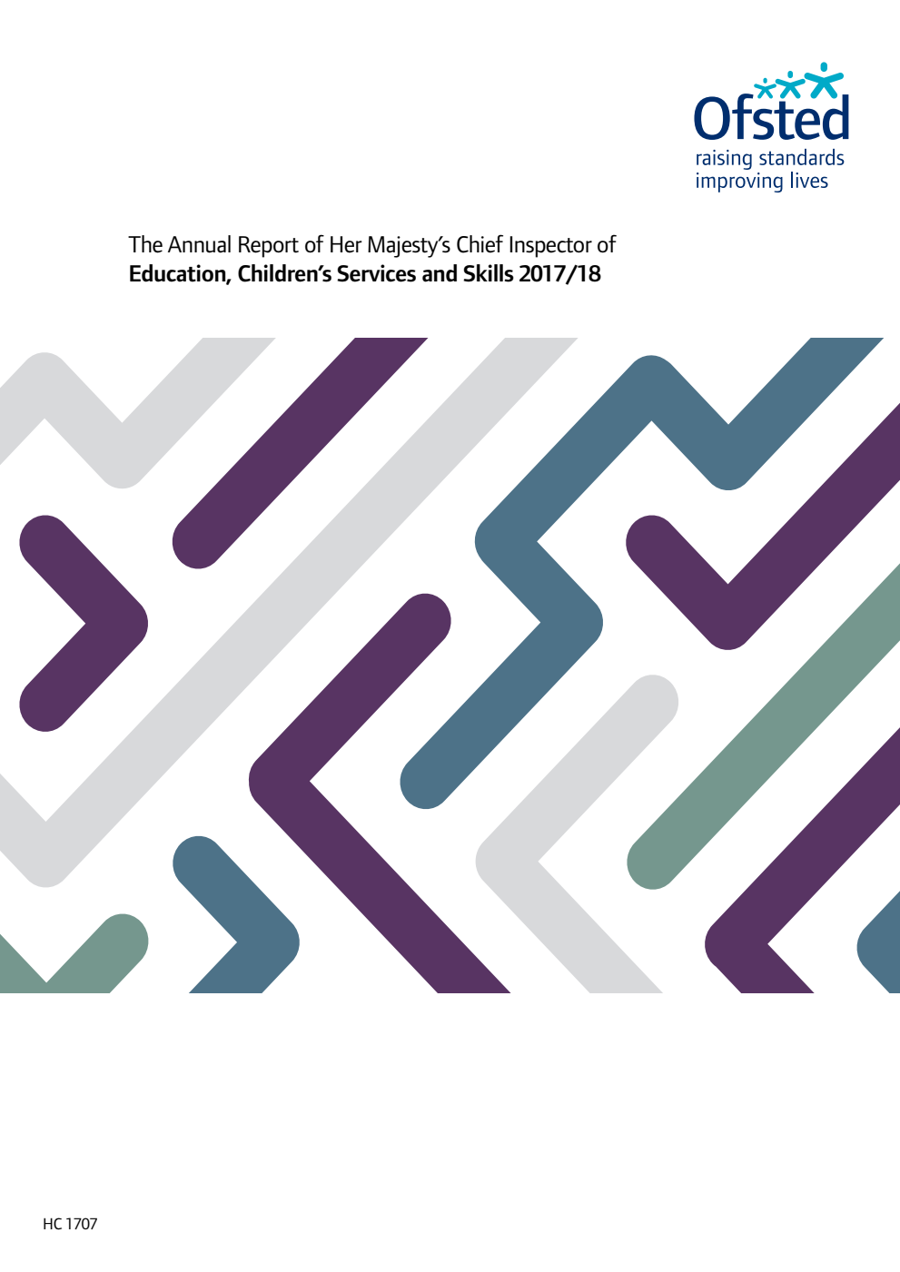 The Annual Report of Her Majesty’s Chief Inspector of Education, Children’s Services and Skills 2017/18
