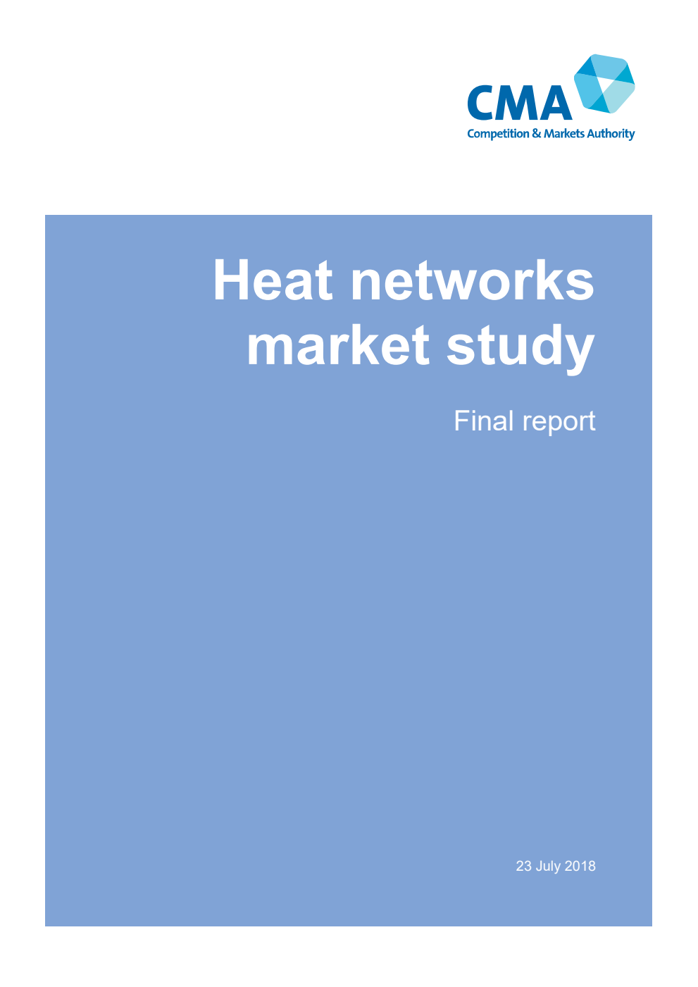 Heat networks market study. Final report