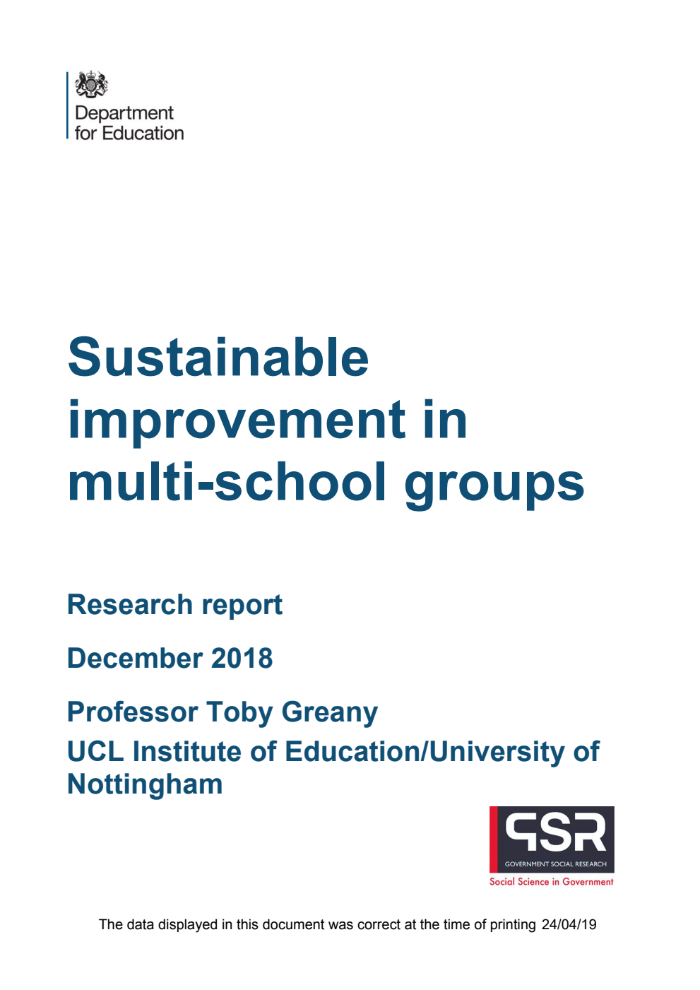 DFE-2017/038 Sustainable improvement in multi-school groups