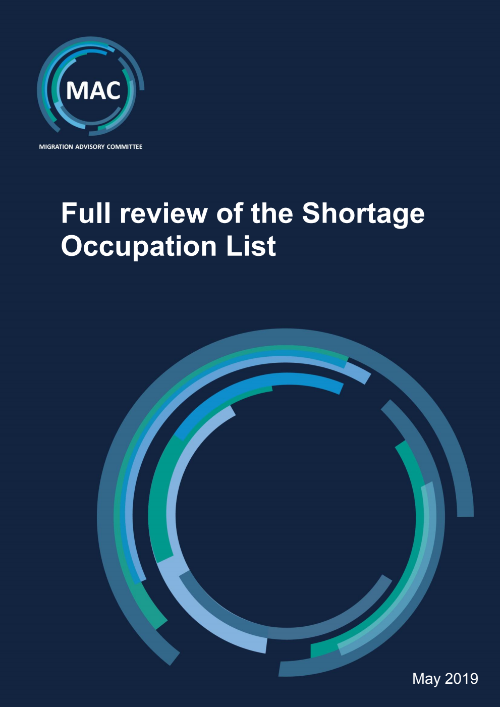 Migration Advisory Committee. Full review of the Shortage Occupation List