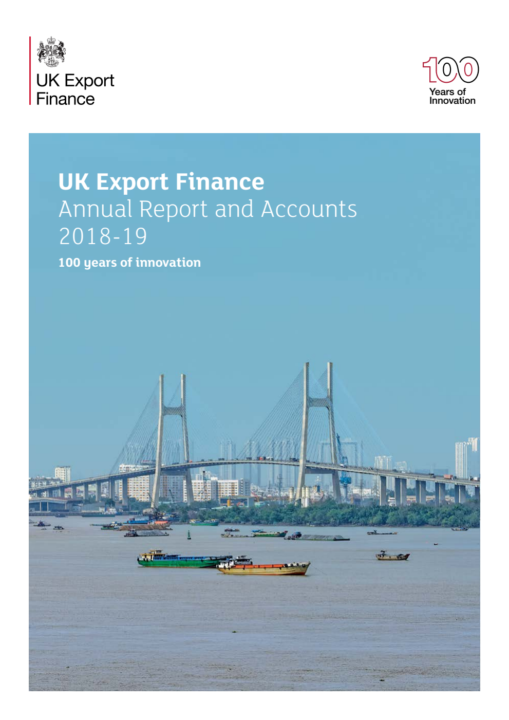 Export Credits Guarantee Department (UK Export Finance) Annual Report and Accounts 2018-19