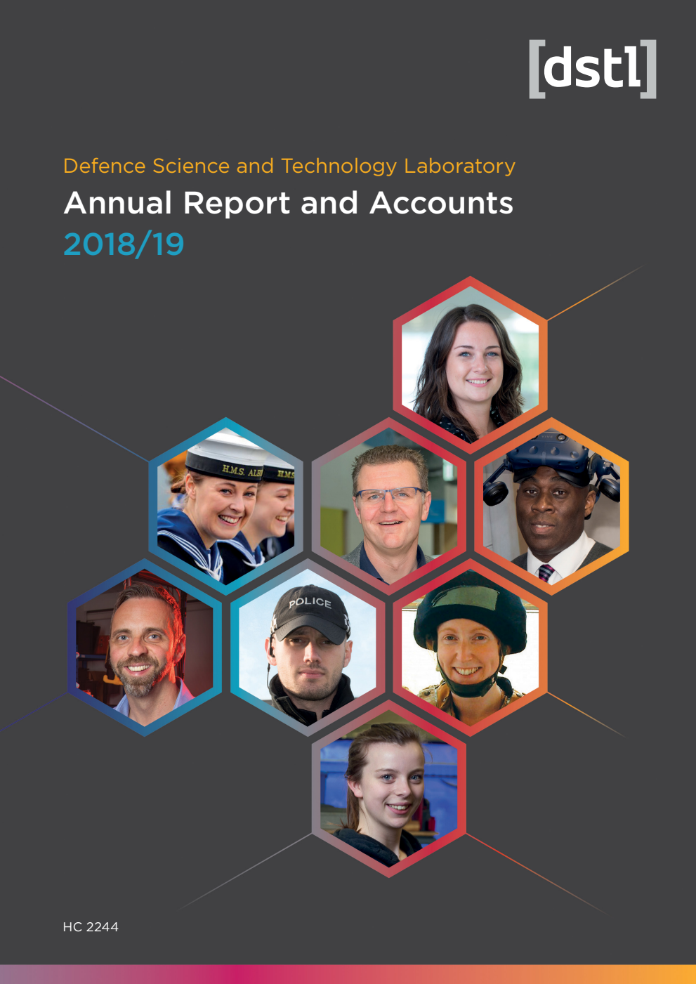 Defence Science and Technology Laboratory Annual Report and Accounts 2018/19