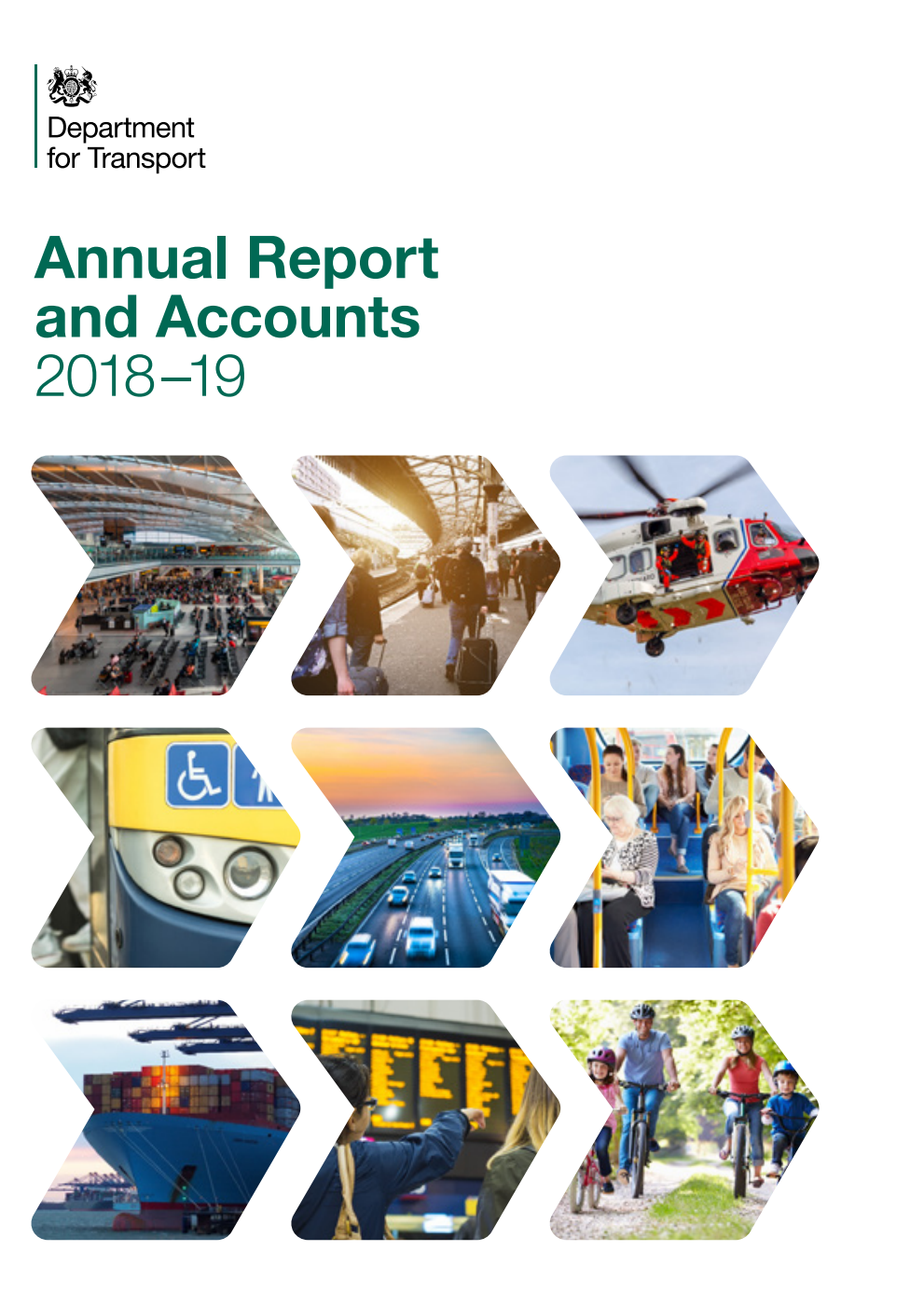 Department for Transport Annual Report and Accounts 2018-19 (for the year ended 31 March 2019)