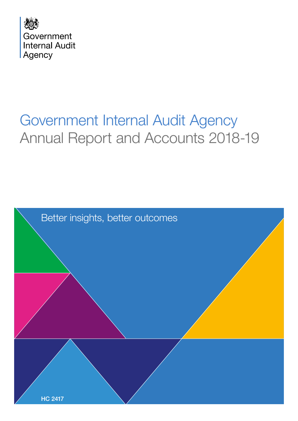 Government Internal Audit Agency Annual Report and Accounts 2018-19