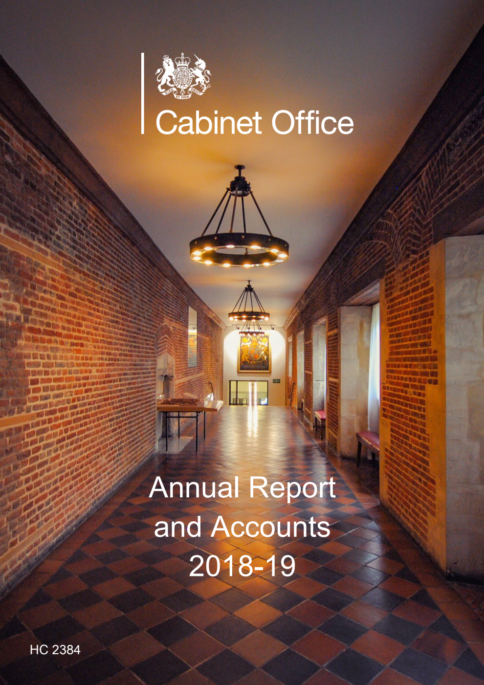Cabinet Office Annual Report and Accounts 2018-19 (for period ended 31 March 2019)
