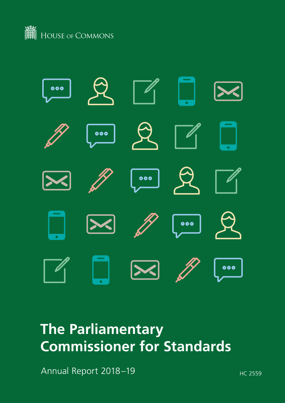 The Parliamentary Commissioner for Standards Annual Report 2018-19