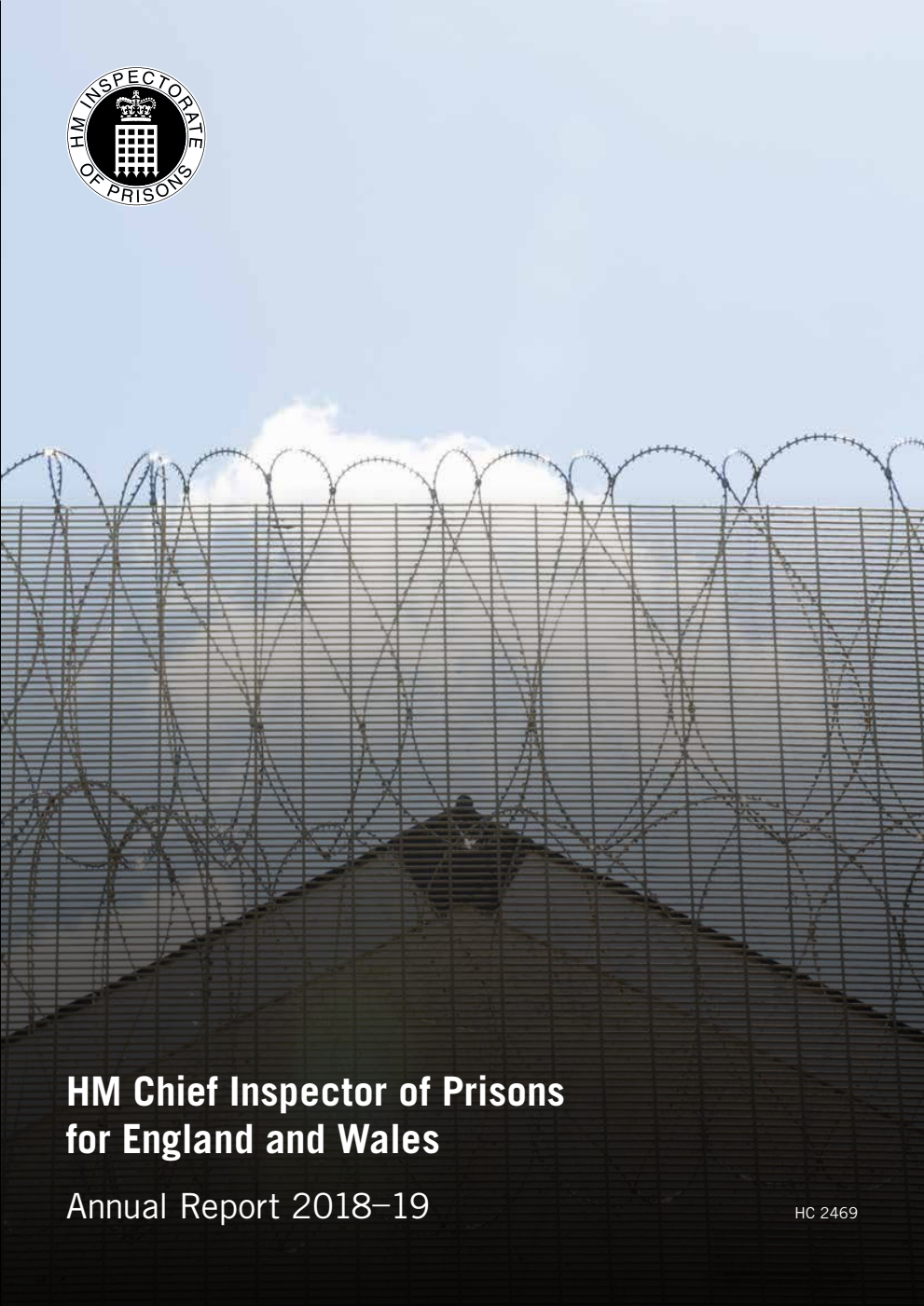 HM Chief Inspector of Prisons for England and Wales Annual Report 2018–19