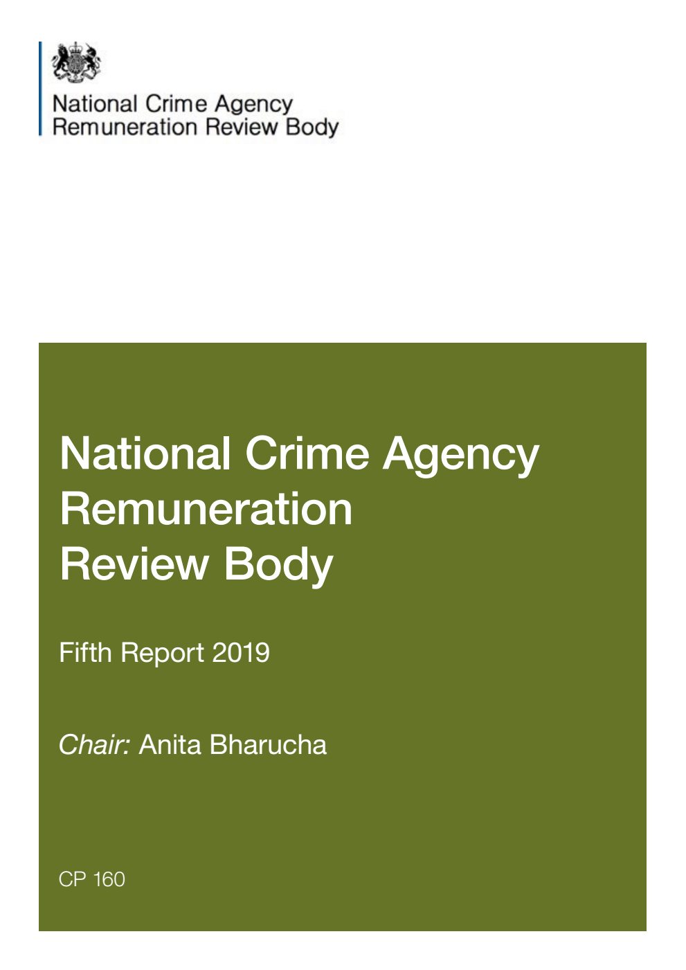 National Crime Agency Remuneration. Fifth Report 2019