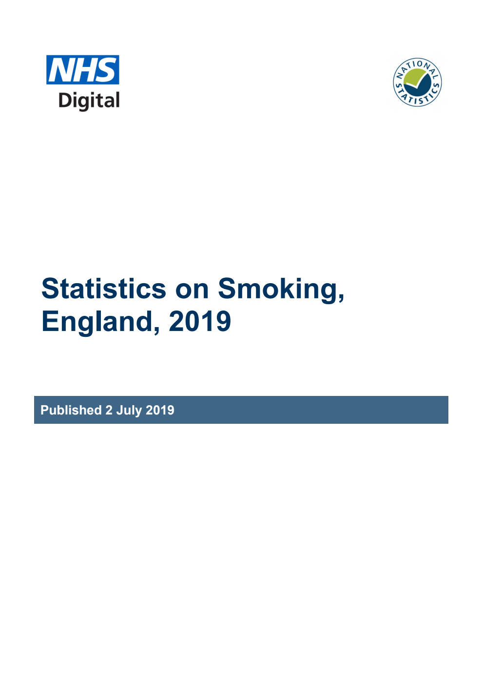 Statistics on Smoking, England 2019