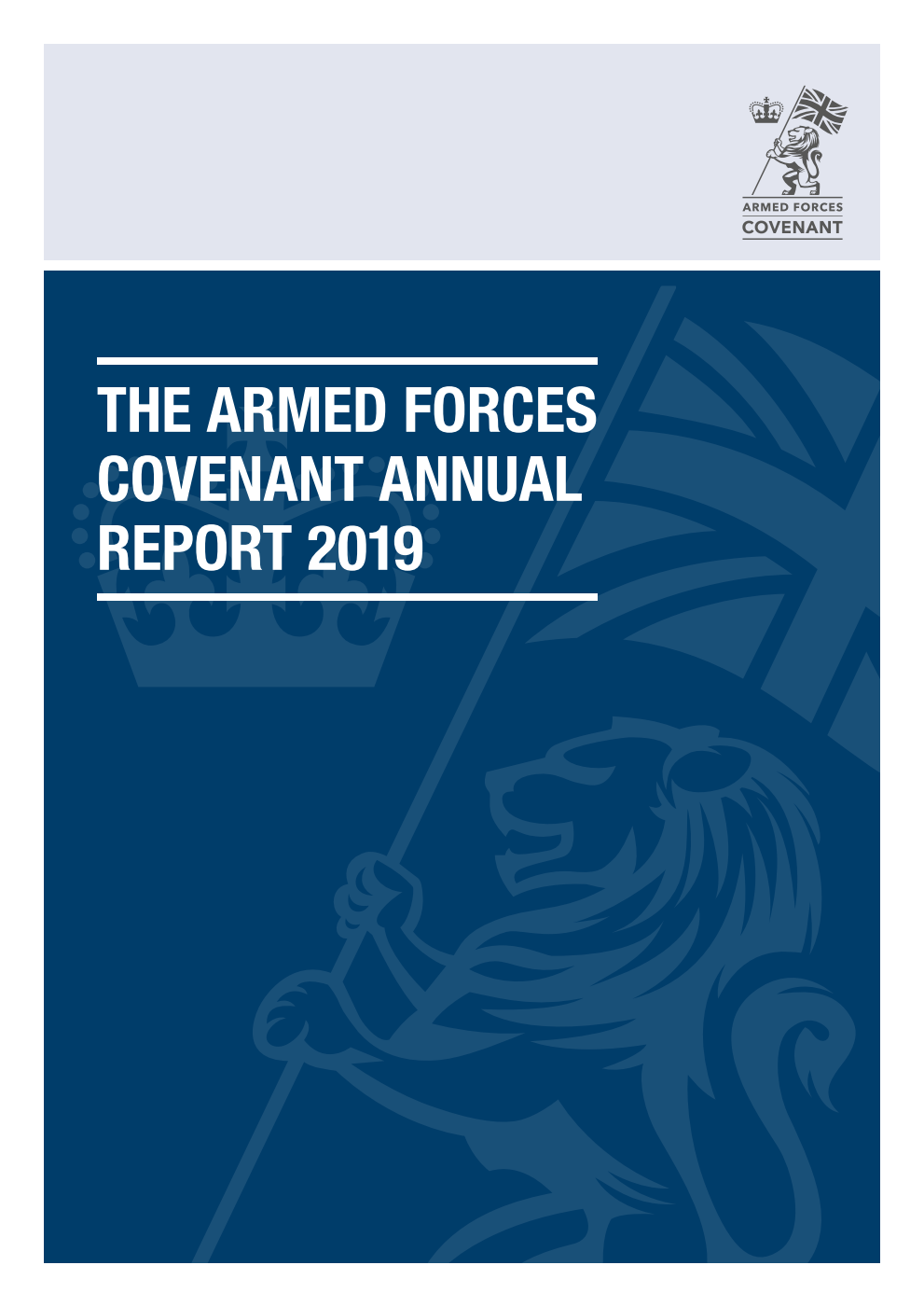 The Armed Forces Covenant Annual Report 2019