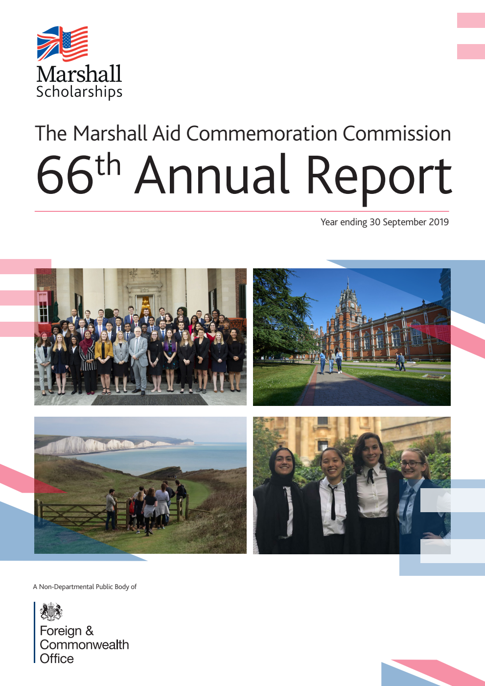 Sixty Sixth Annual Report of the Marshall Aid Commemoration Commission for the year ending 30 September 2019