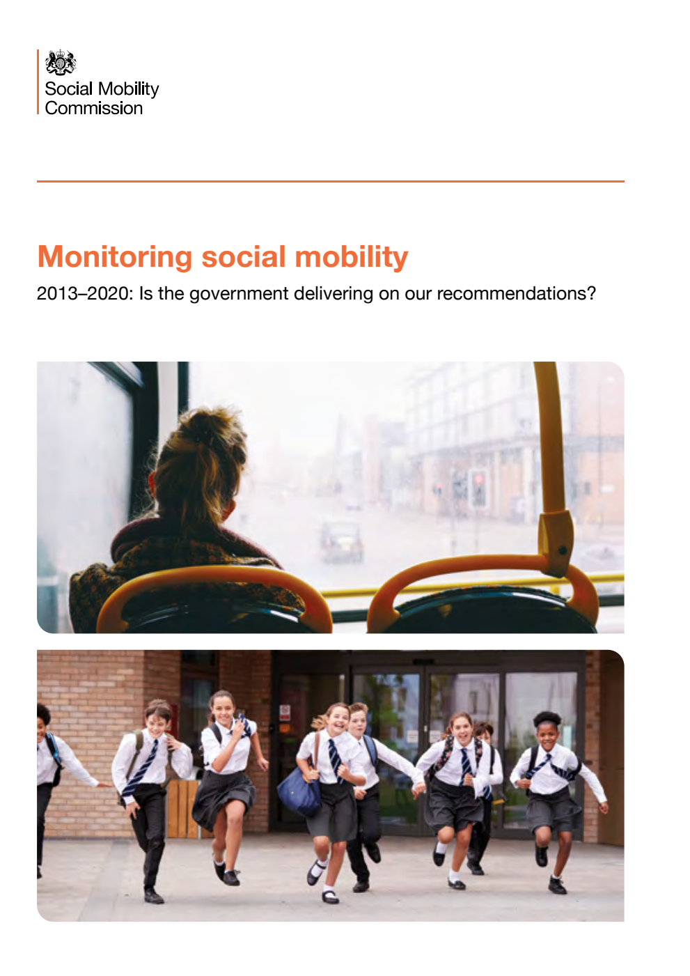 Monitoring social mobility 2013–2020: Is the government delivering on our recommendations?