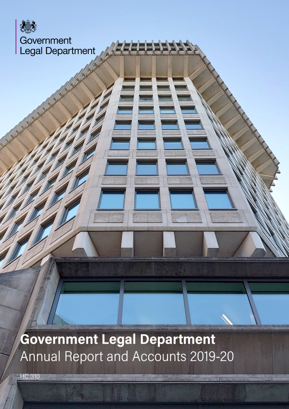 Government Legal Department Annual Report and Accounts 2019-20 for the year ended 31 March 2020