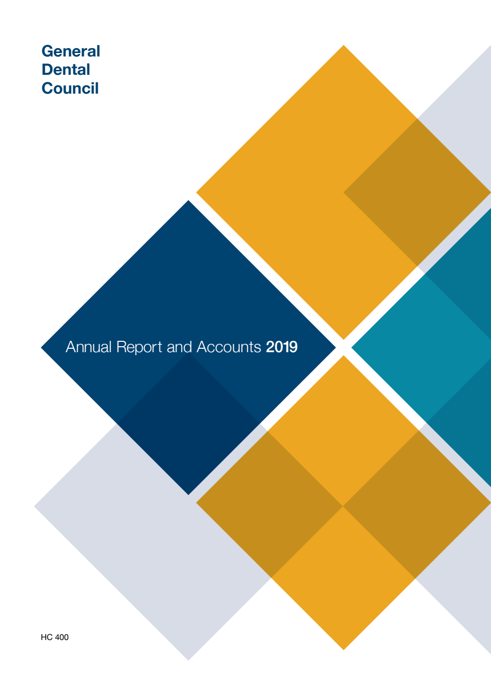 General Dental Council Annual Report and Accounts 2019