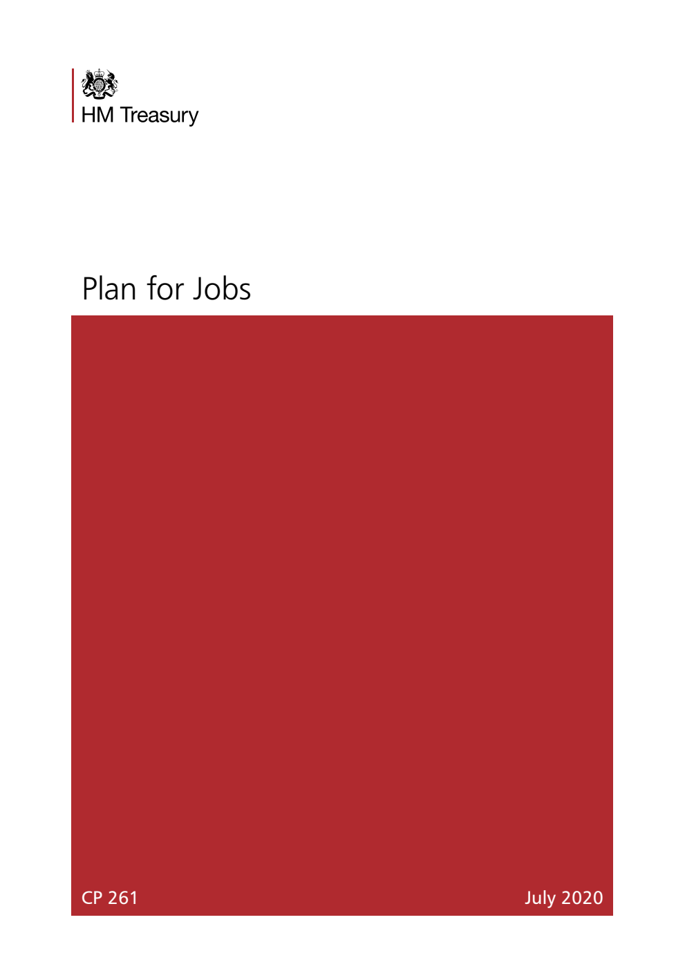 Plan for Jobs