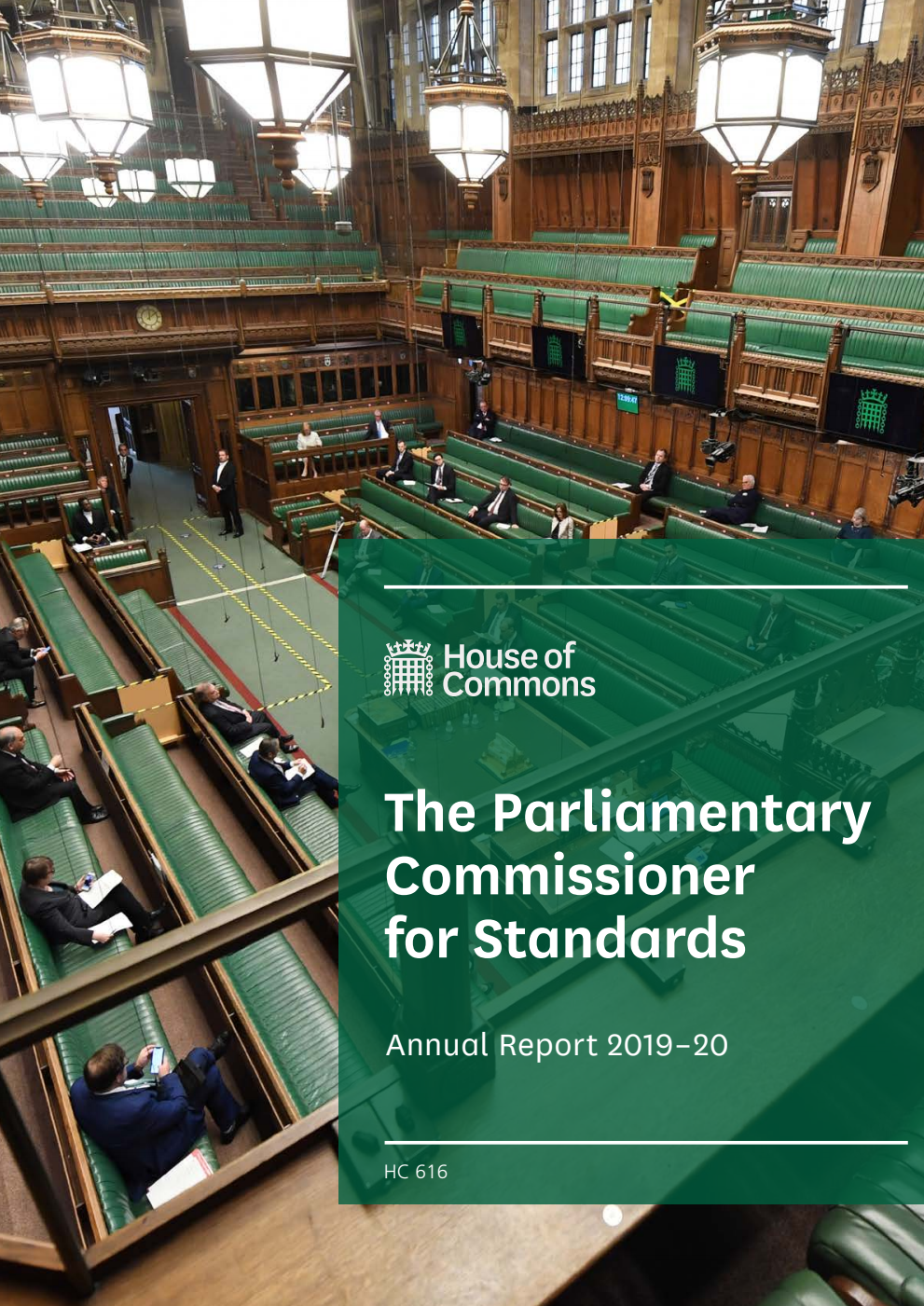 The Parliamentary Commissioner for Standards Annual Report 2019-20