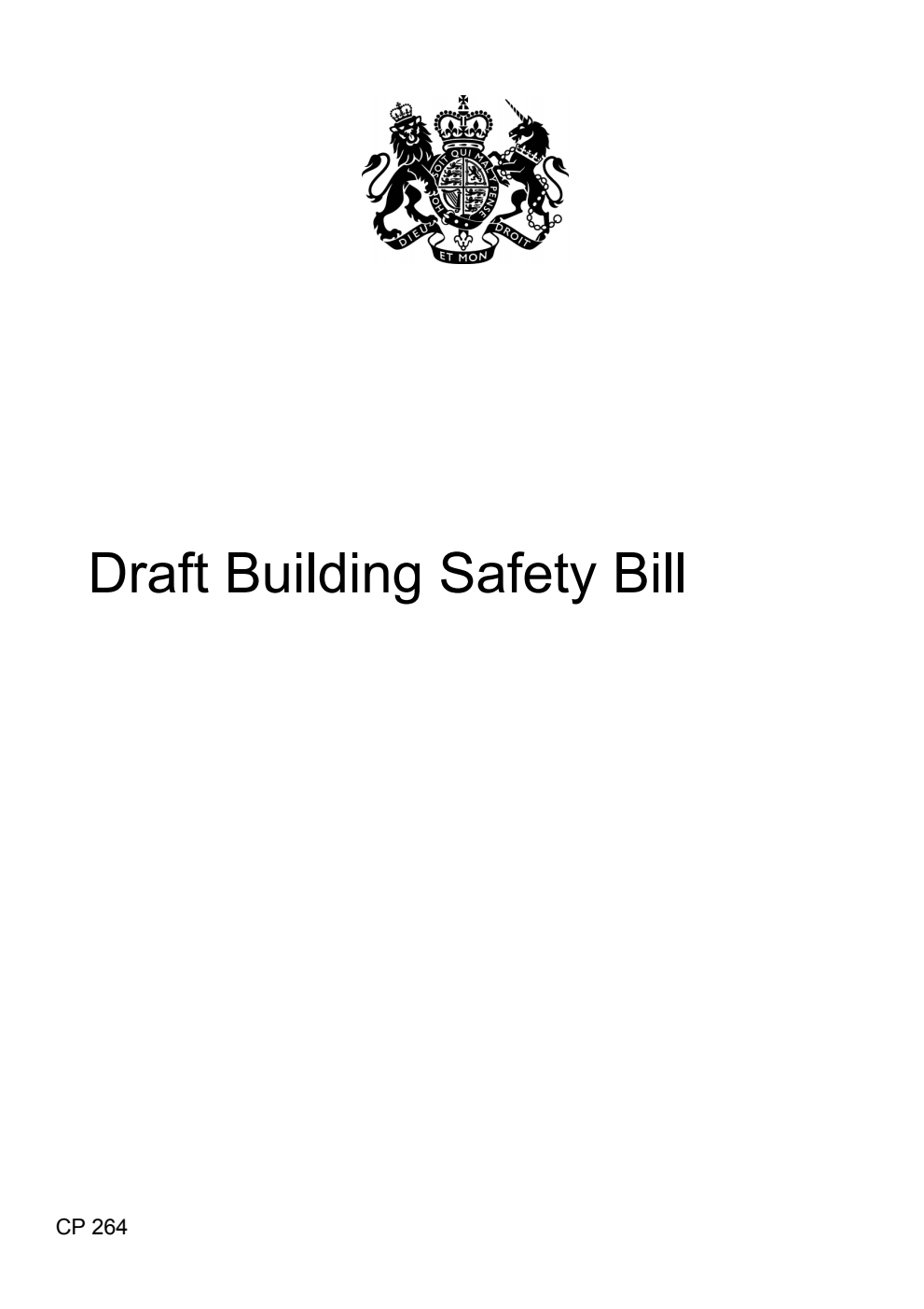 Draft Building Safety Bill
