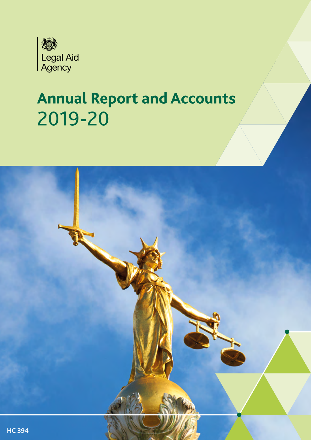 Legal Aid Agency Annual Report and Accounts 2019-20