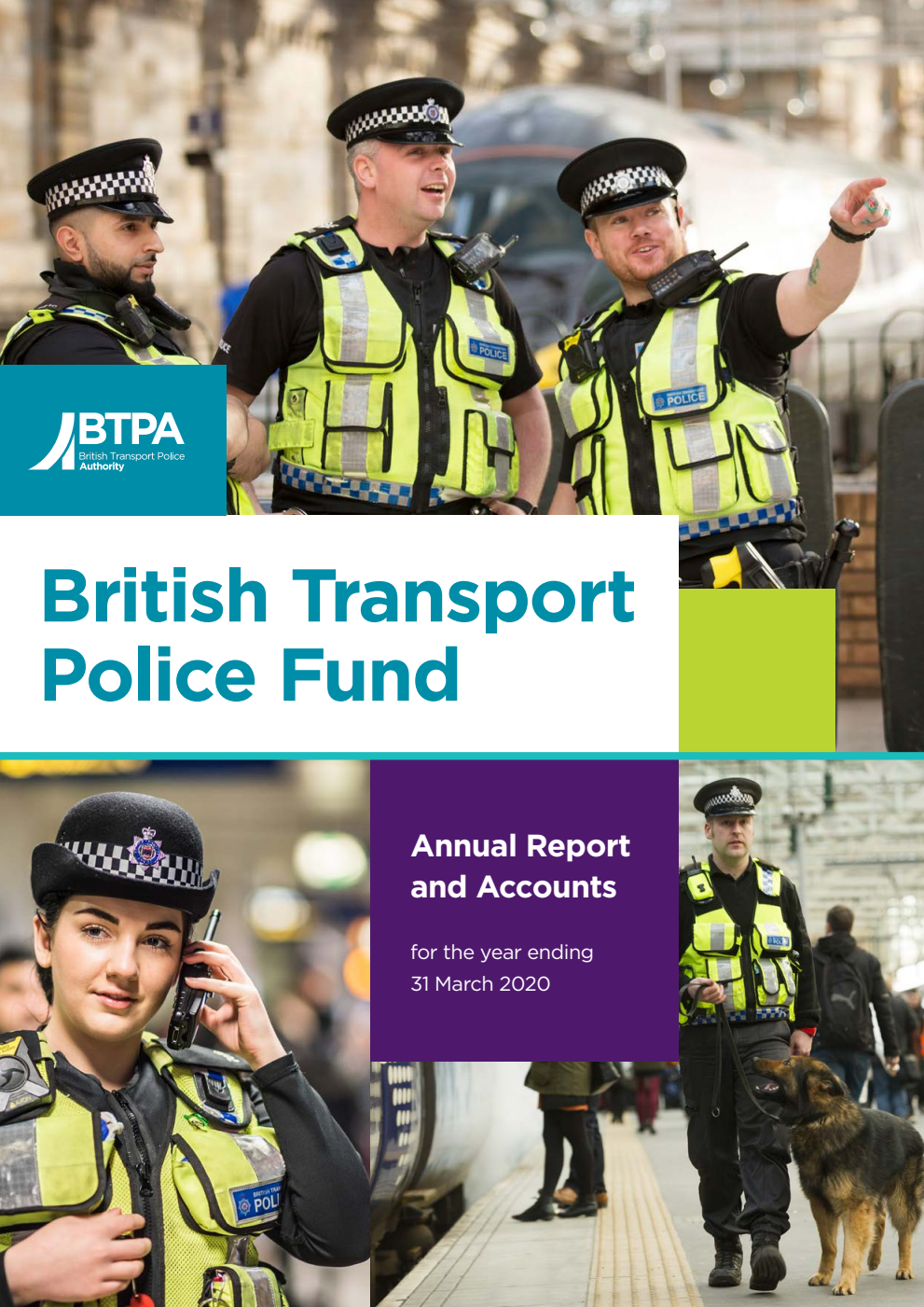 British Transport Police Fund Annual Report and Accounts for the year ending 31 March 2020
