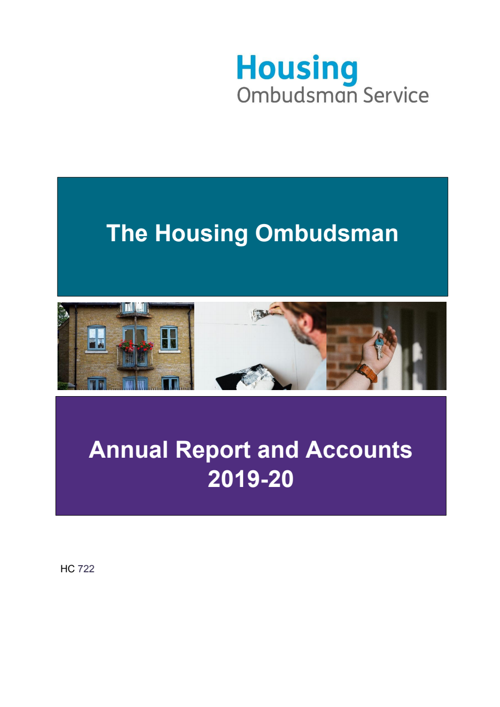 The Housing Ombudsman Annual Report and Accounts 2019-20