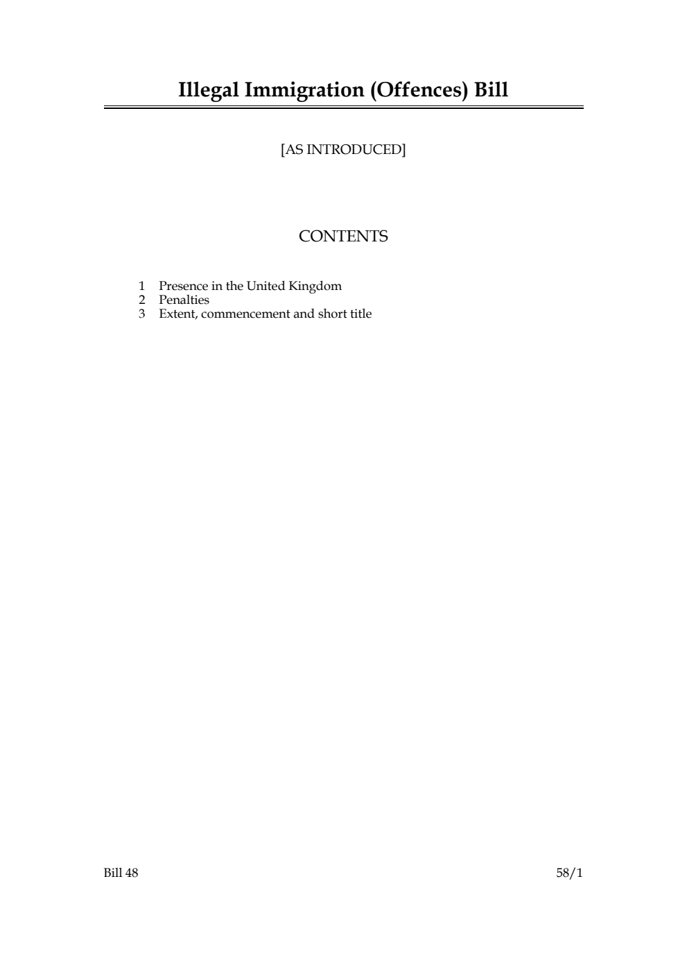 Illegal Immigration (Offences) Bill