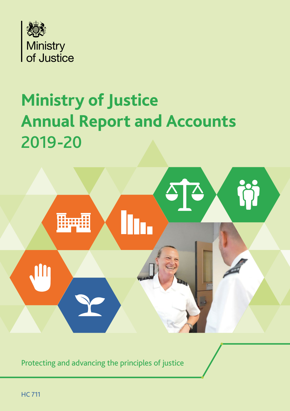 Ministry of Justice Annual Report and Accounts 2019-20 (for the year ended 31 March 2020)