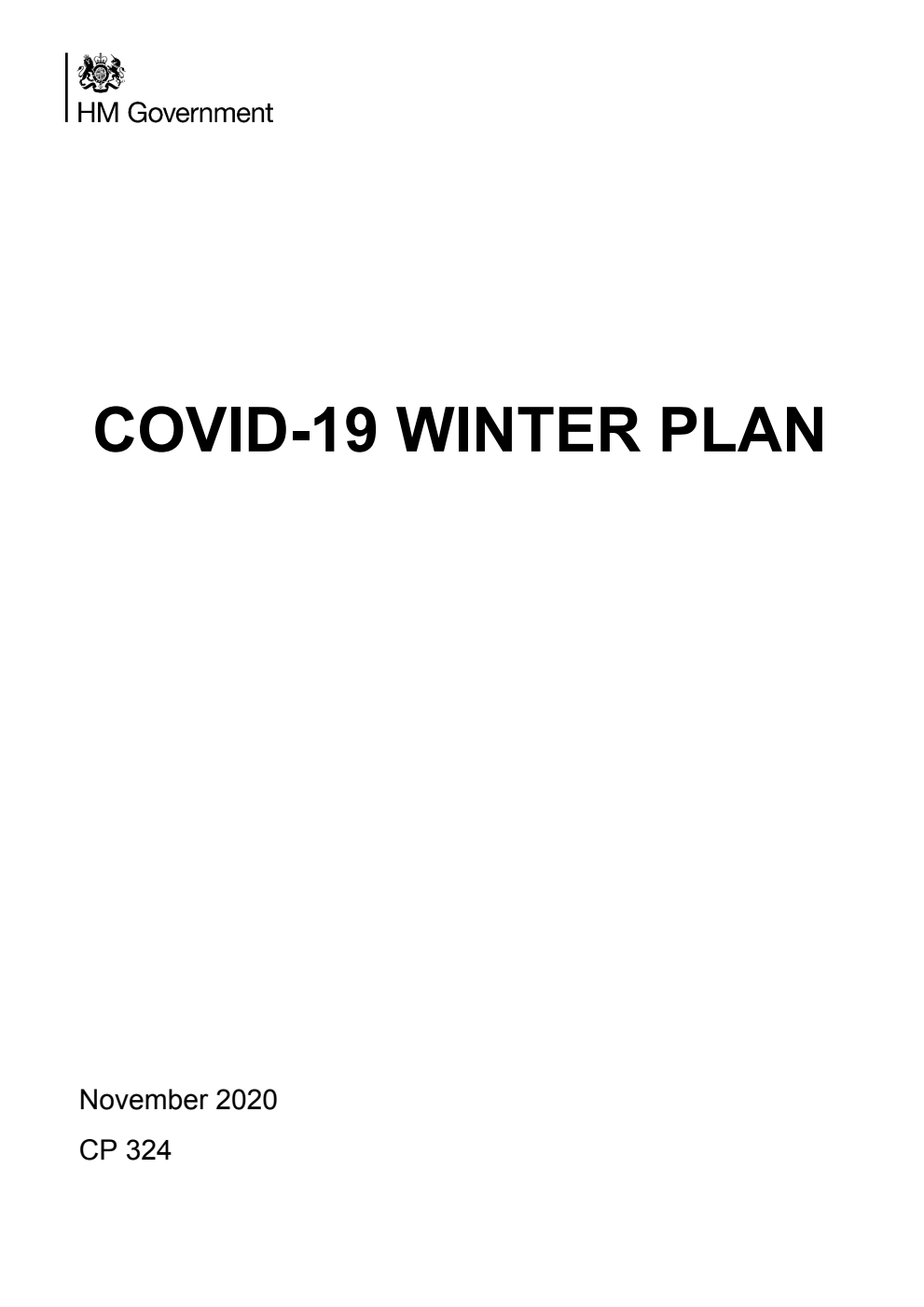 Covid-19 Winter Plan