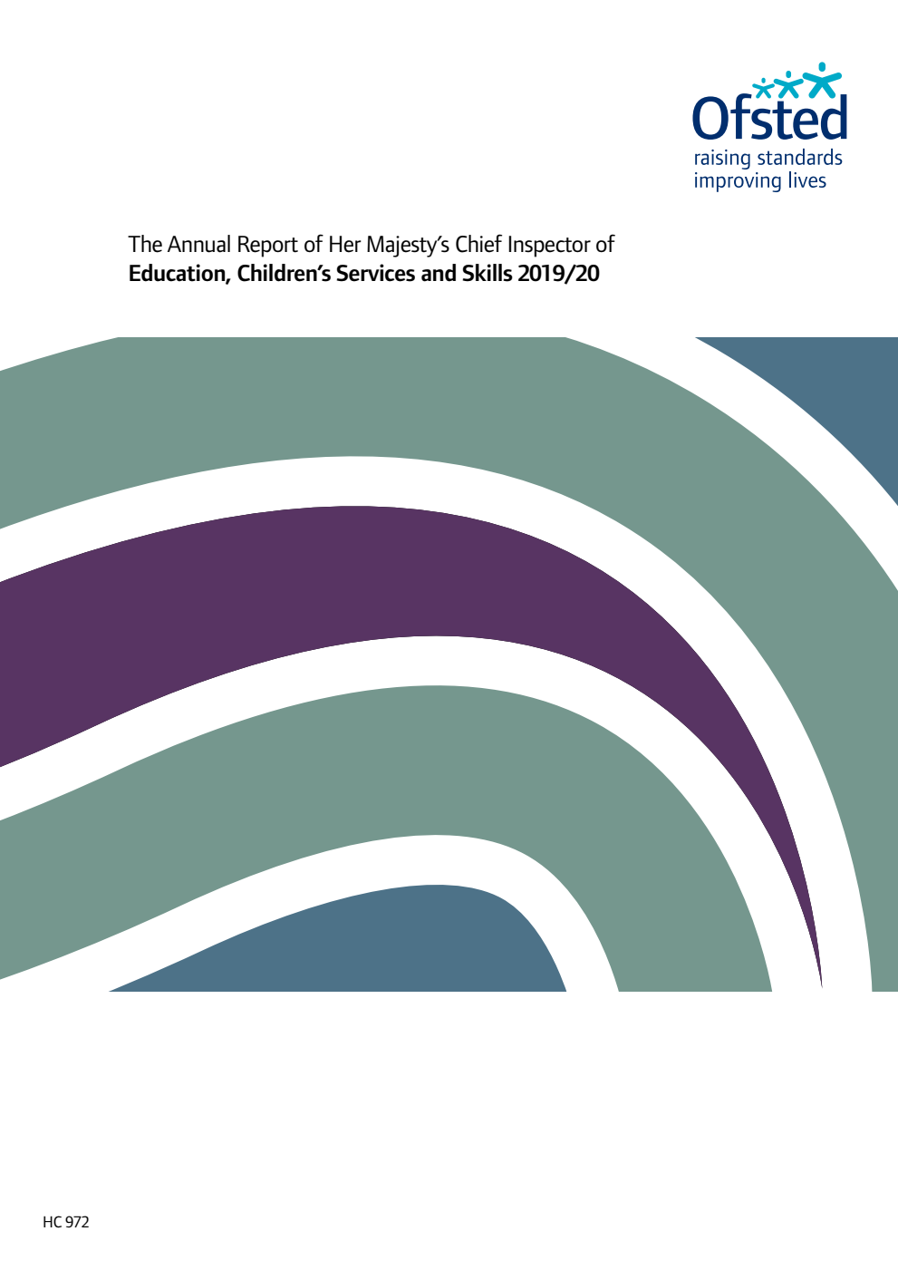 The Annual Report of Her Majesty’s Chief Inspector of Education, Children’s Services and Skills 2019/20
