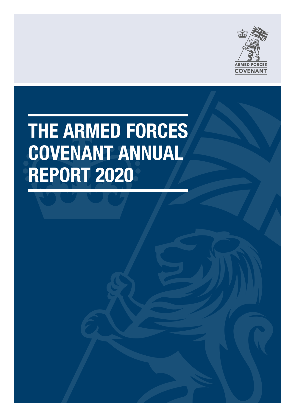 The Armed Forces Covenant Annual Report 2020