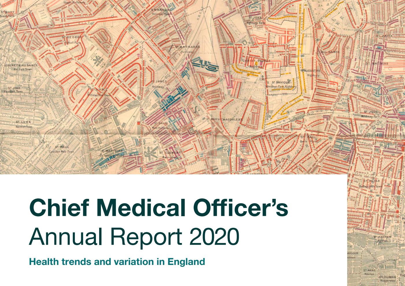 Chief Medical Officer’s Annual Report 2020. Health trends and variation in England