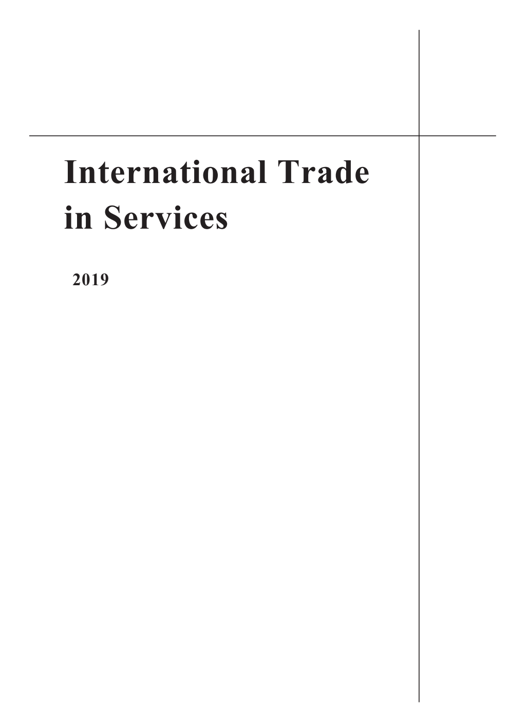 International Trade in Services 2019
