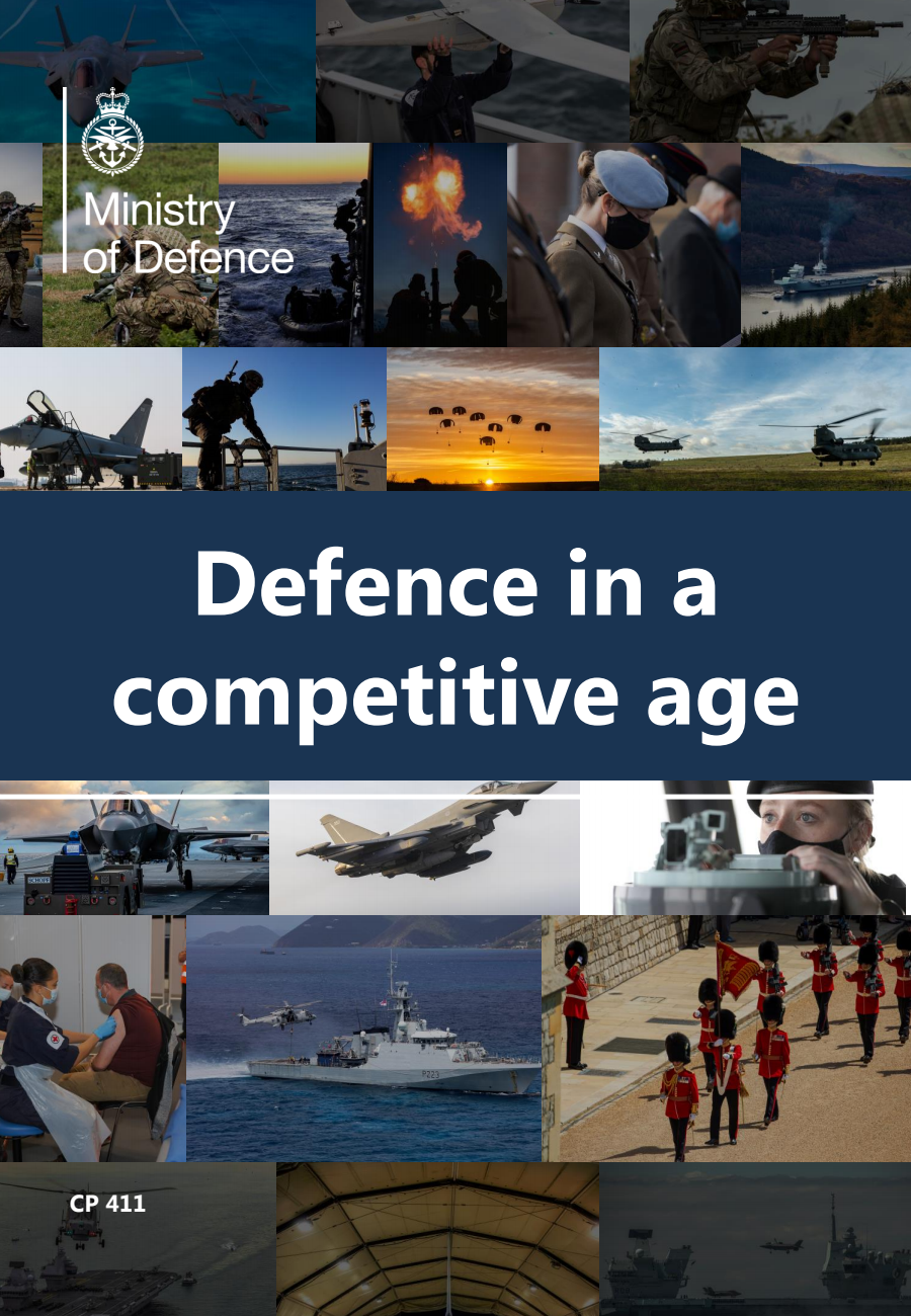 Defence in a competitive age. Corrected copy to amend a figure on page 59, March 2021