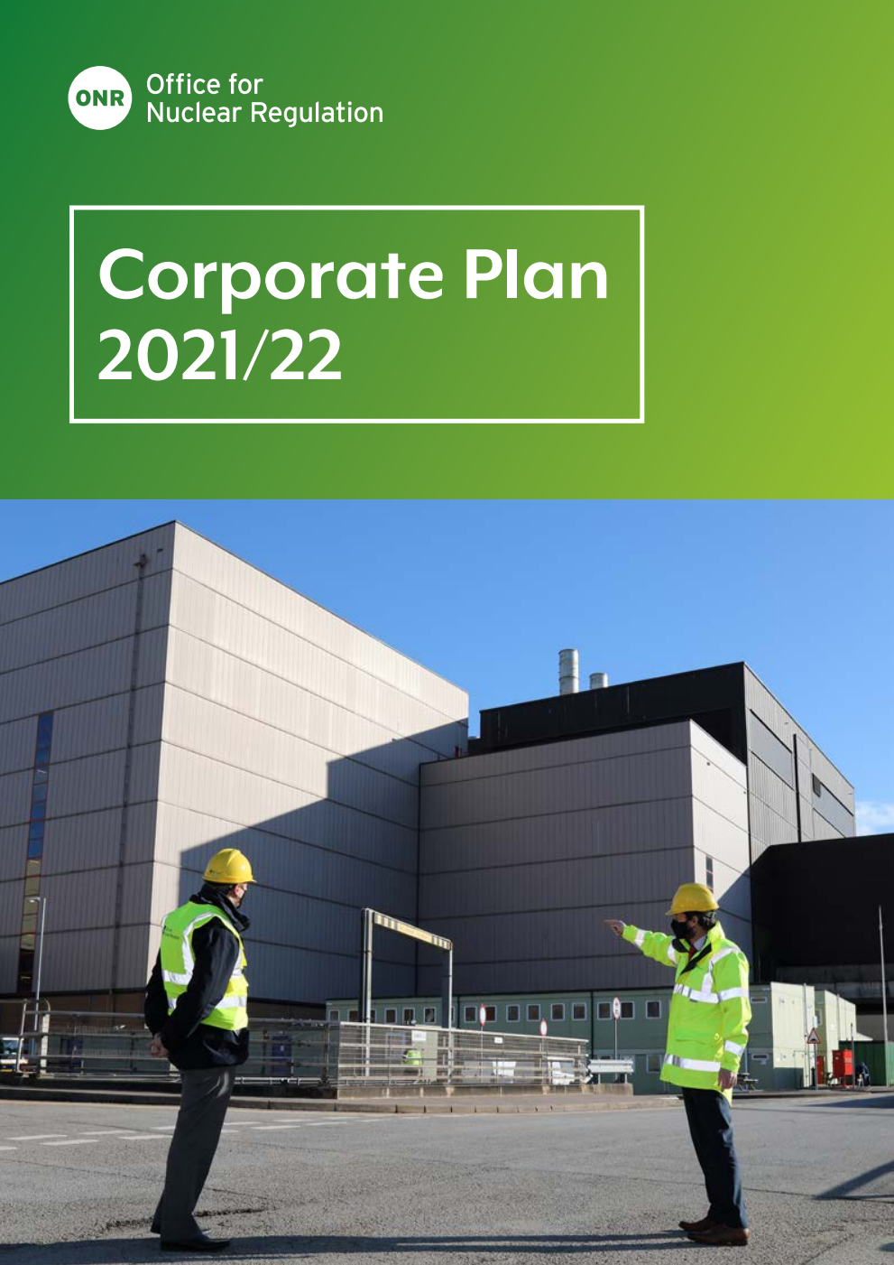 Office for Nuclear Regulation Corporate Plan 2021/22