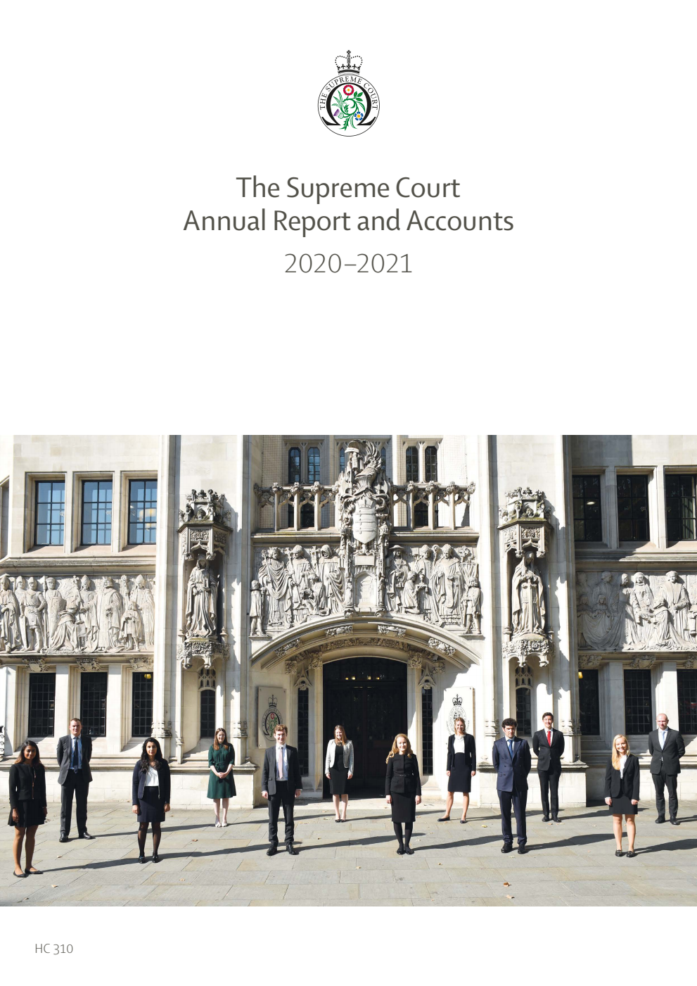 The Supreme Court Annual Report and Accounts 2020-2021