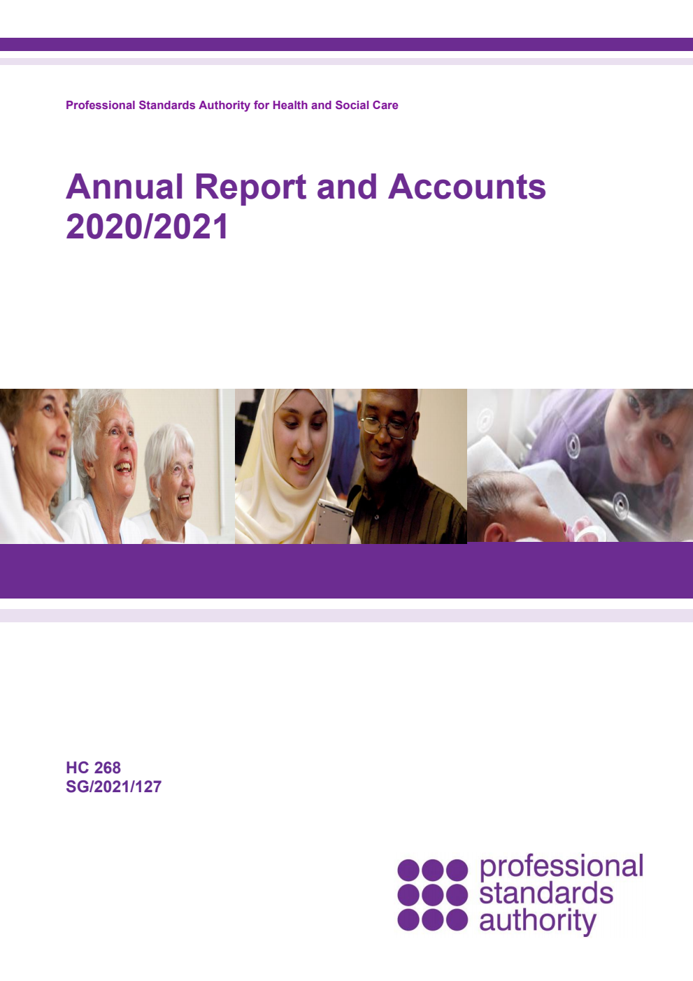 Professional Standards Authority for Health and Social Care Annual Report and Accounts 2020/2021