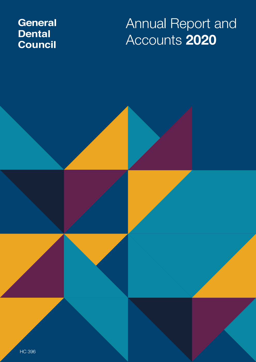 General Dental Council Annual Report and Accounts 2020