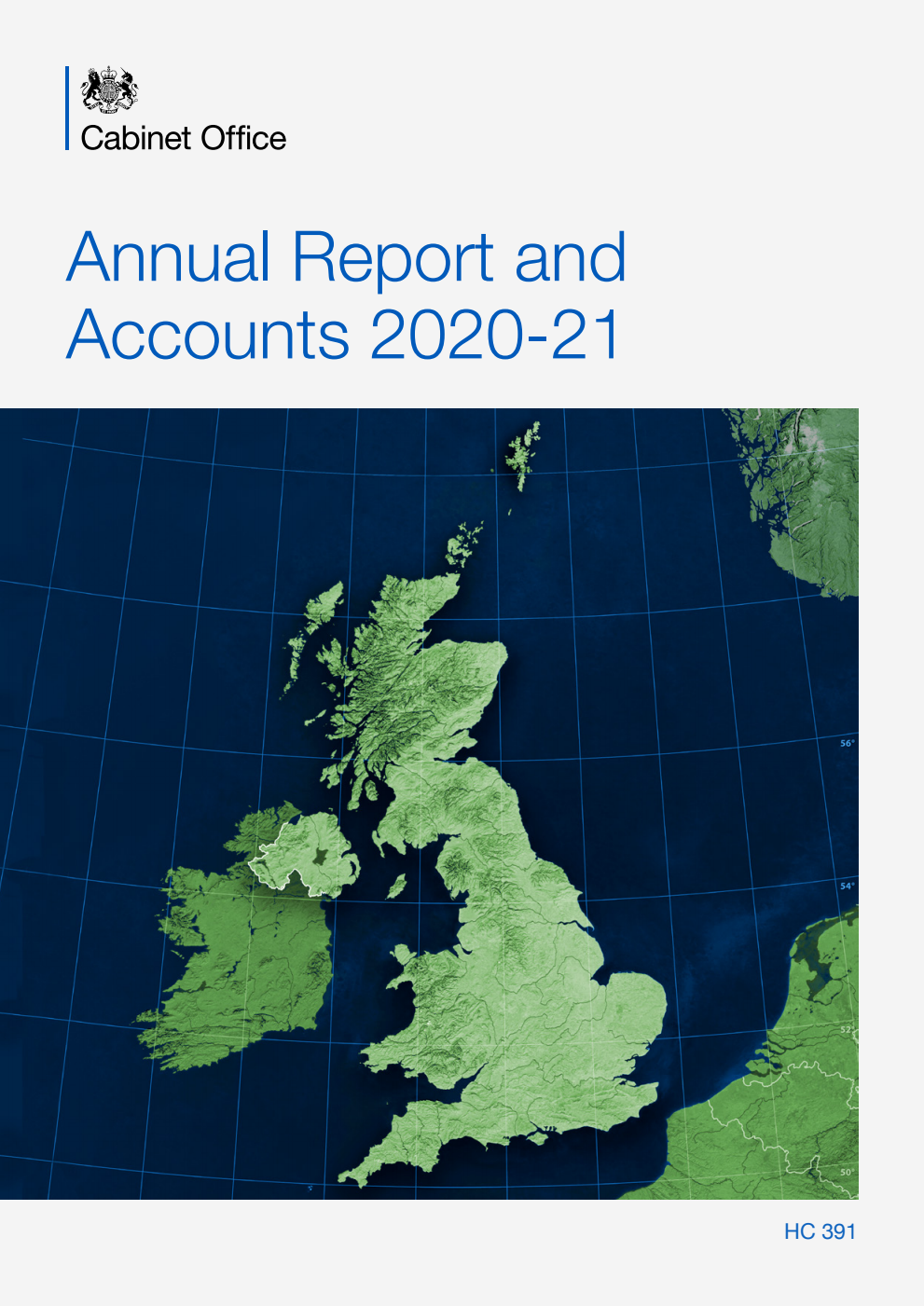 Cabinet Office Annual Report and Accounts 2020-21 (for period ended 31 March 2021)