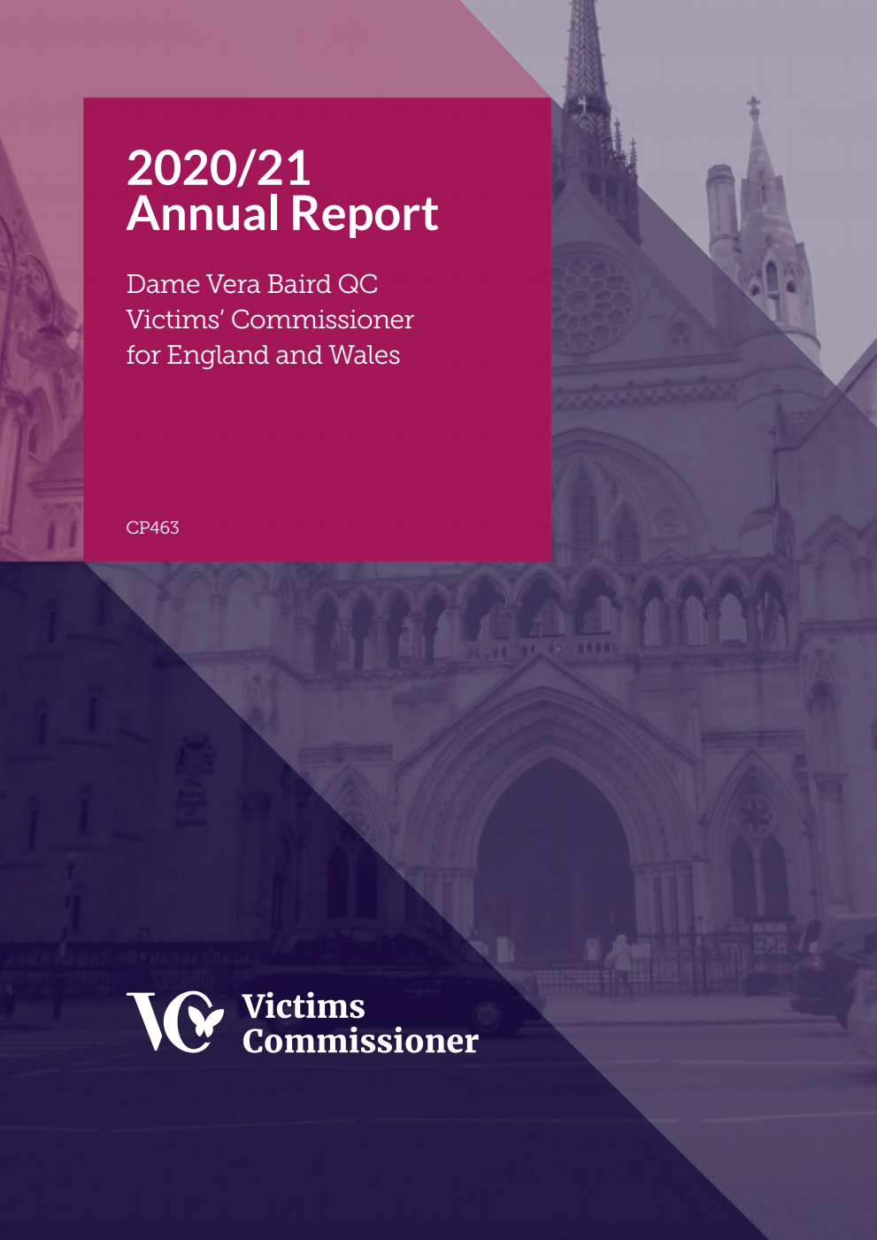 Victims’ Commissioner for England and Wales Annual Report 2020/21