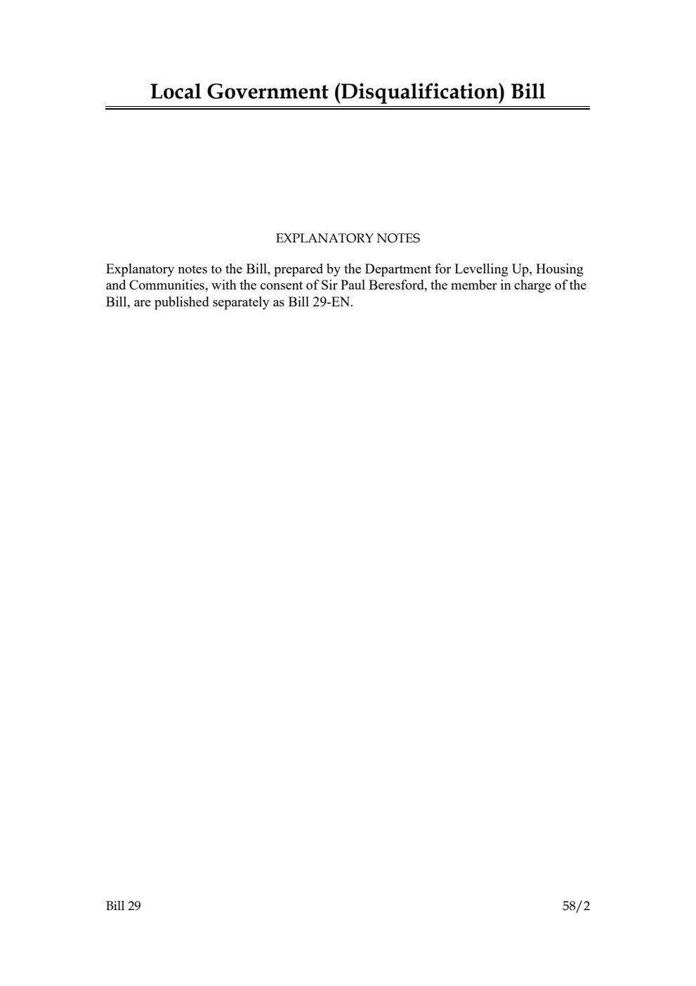 Local Government (Disqualification) Bill