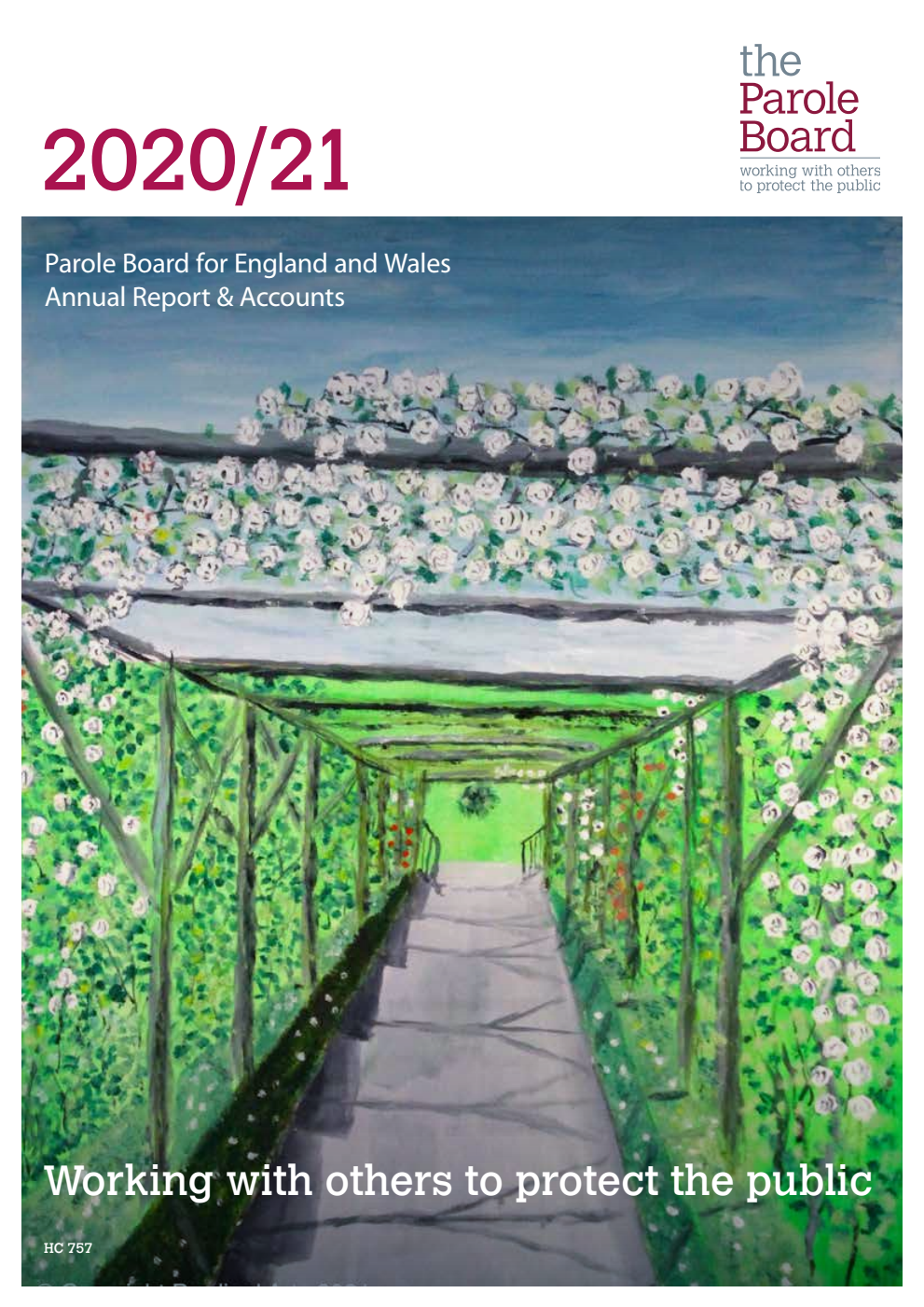 Parole Board for England and Wales Annual Report and Accounts 2020/21