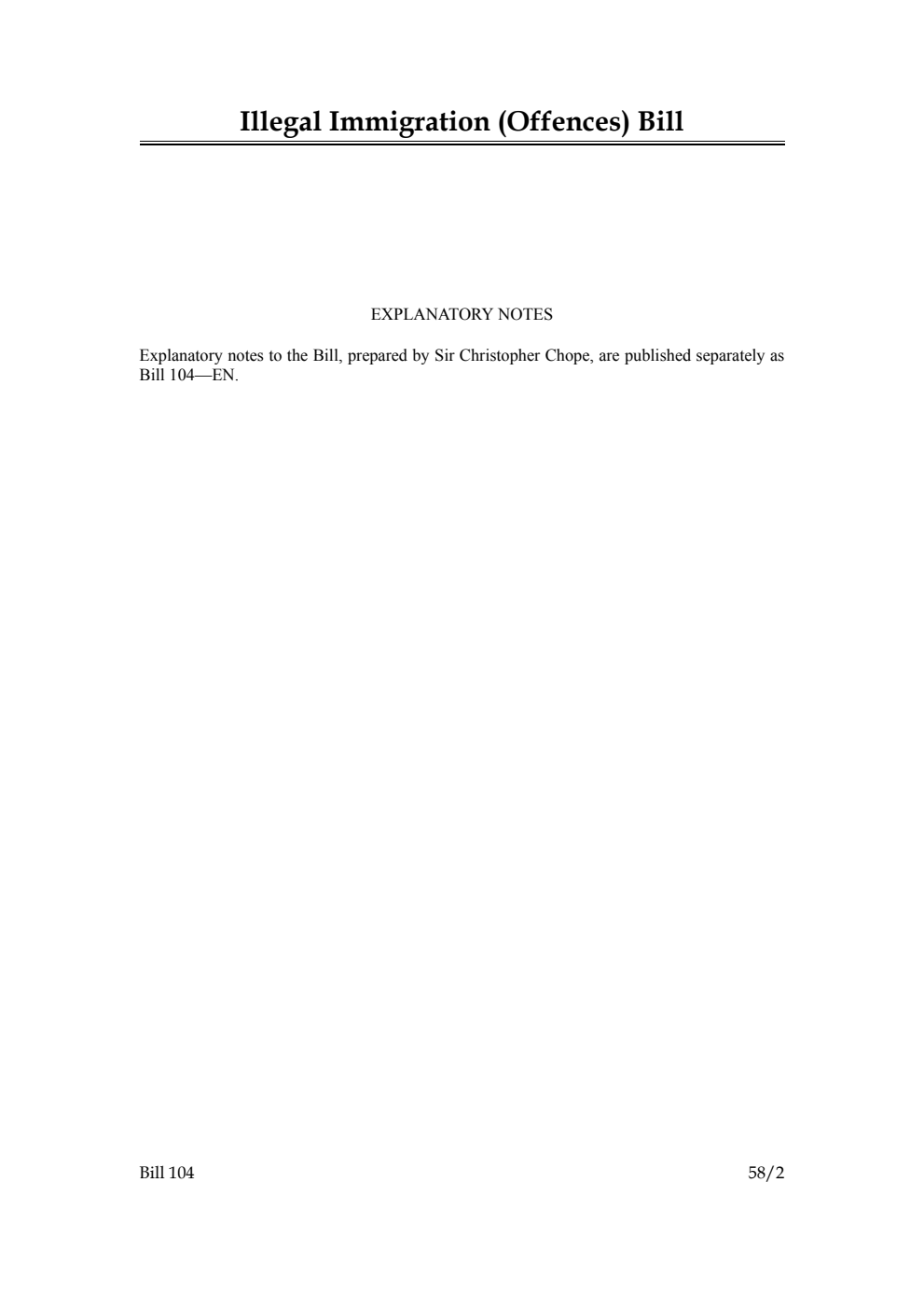 Illegal Immigration (Offences) Bill