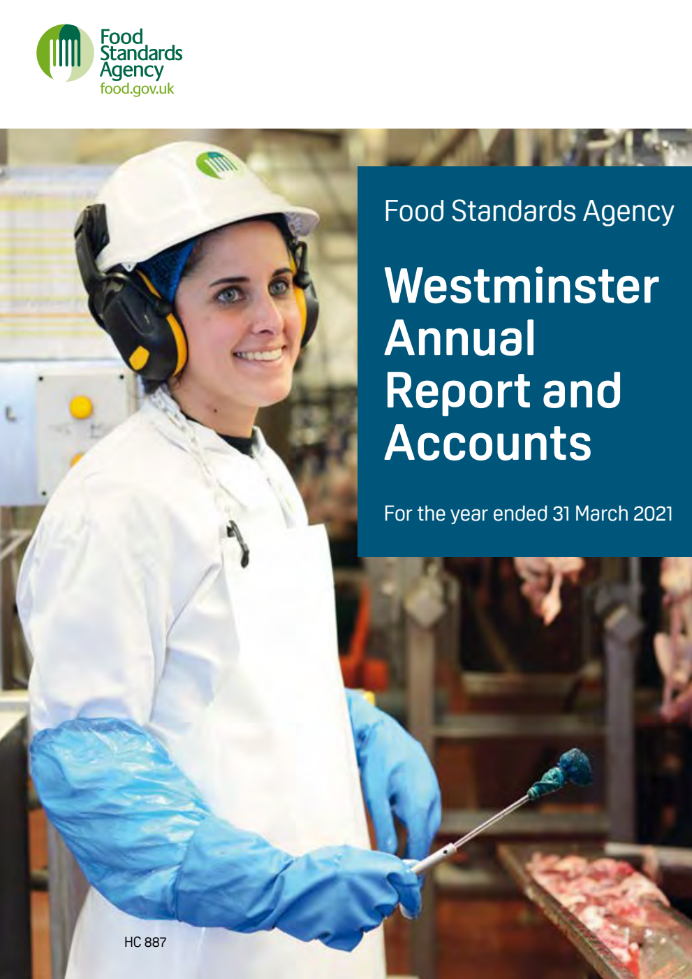 Food Standards Agency Westminster Annual Report and Accounts for the Year Ended 31 March 2021