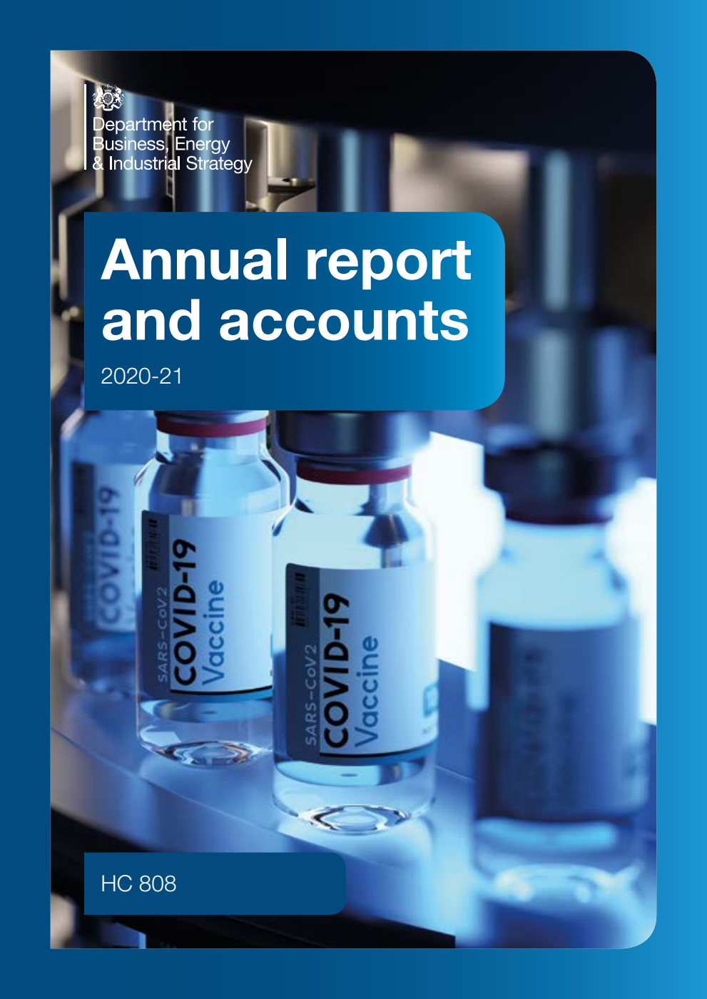 Department for Business, Energy and Industrial Strategy Annual report and accounts 2020-21