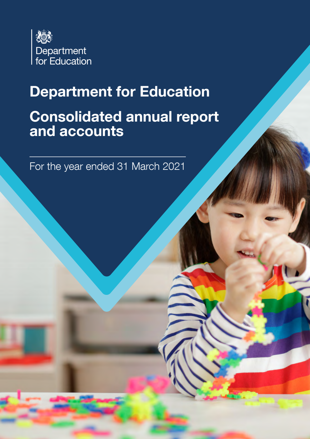 Department for Education Consolidated annual report and accounts for the year ended 31 March 2021