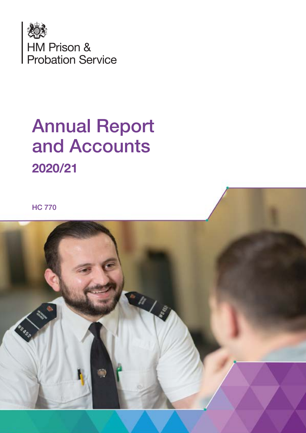 Her Majesty’s Prison and Probation Service Annual Report and Accounts 2020/21