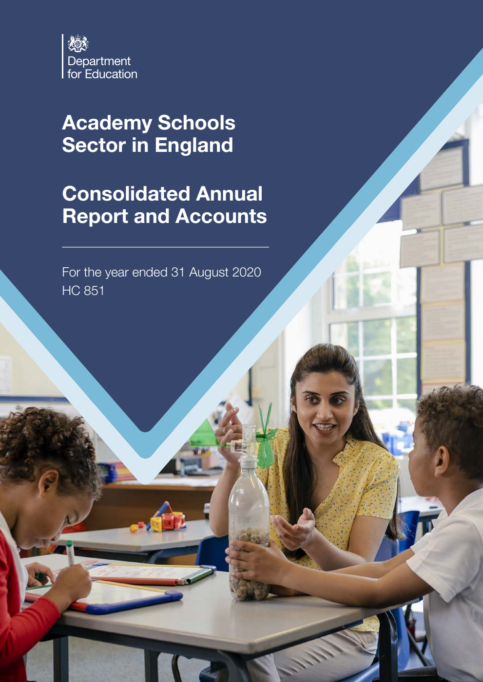 Academy Schools Sector in England. Consolidated Annual Report and Accounts for the year ended 31 August 2020