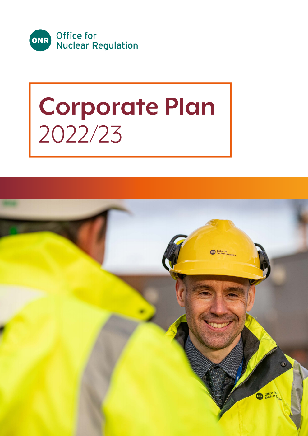 Office for Nuclear Regulation Corporate Plan 2022/23