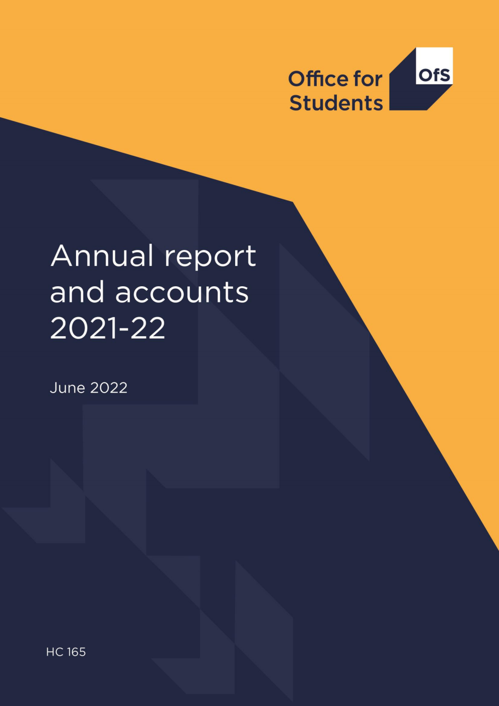 The Office for Students Annual report and accounts 2021-22