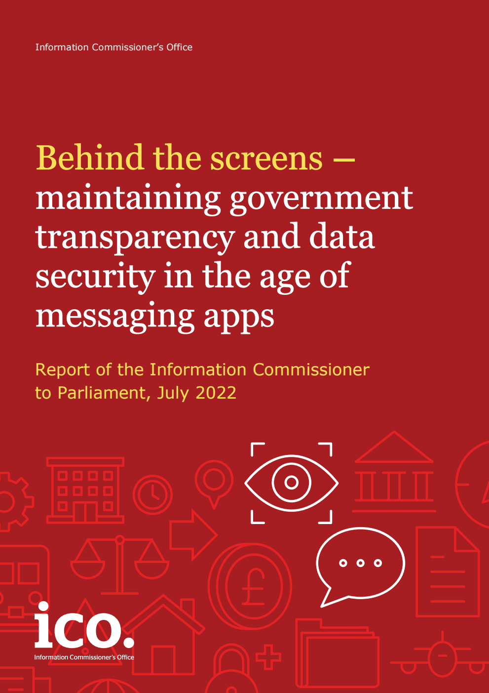 Behind the screens – maintaining government transparency and data security in the age of messaging apps